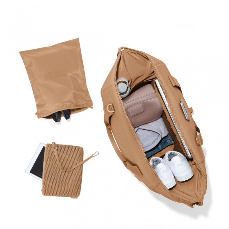 Bolsa de Mano Dagne Dover Landon NeopreneCarryall ExtraLarge Marrones | IMRP83672